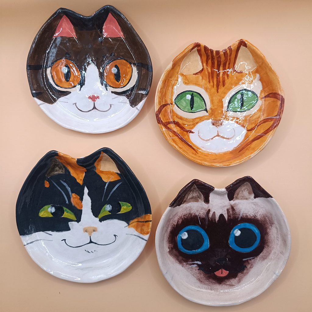 Cat Trinket Dish