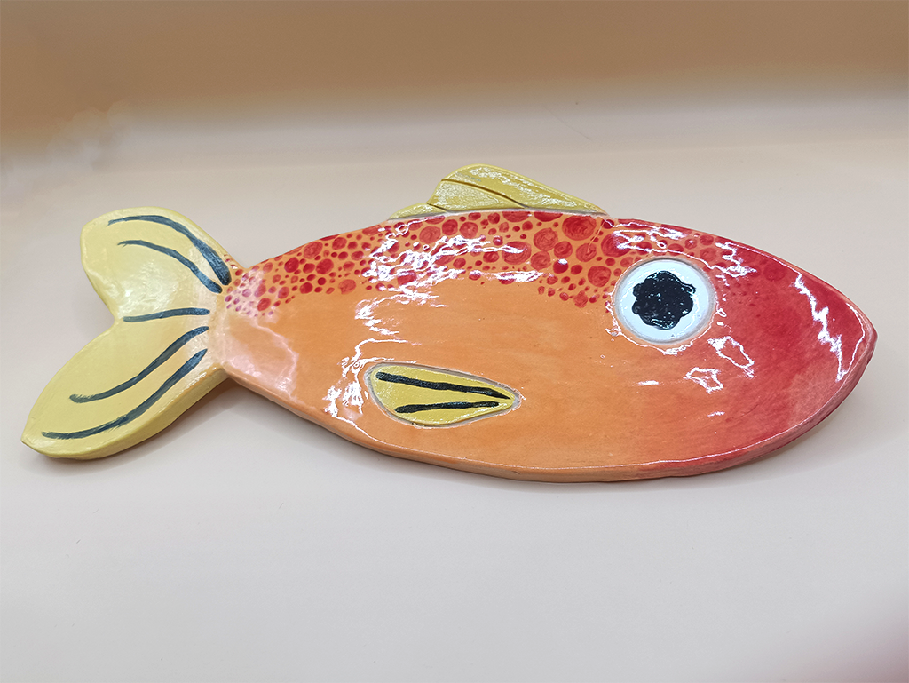 Decorative Fish Plate